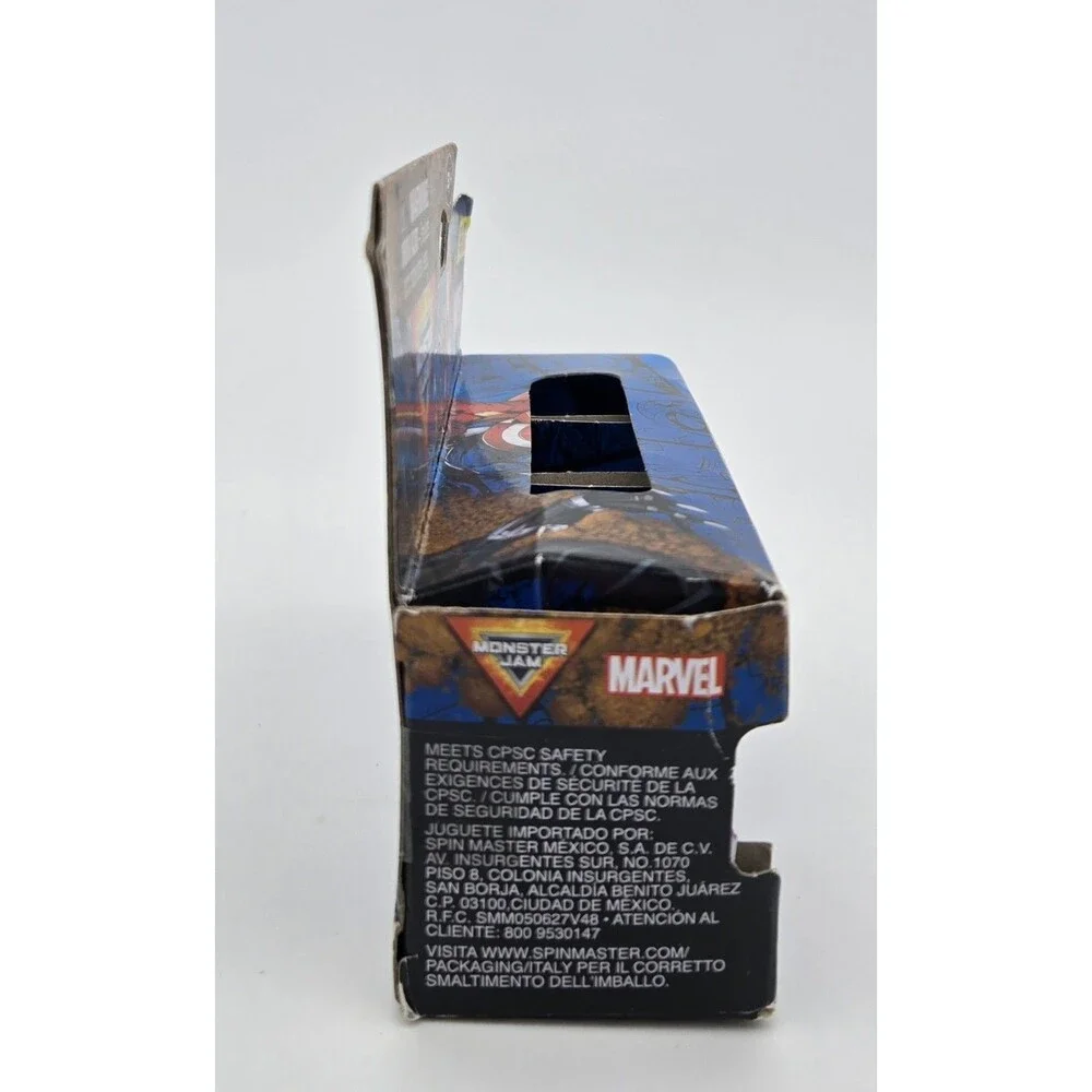 Monster Jam Marvel Mini Series 1 Black Panther Captain‎ America Iron Man Trucks